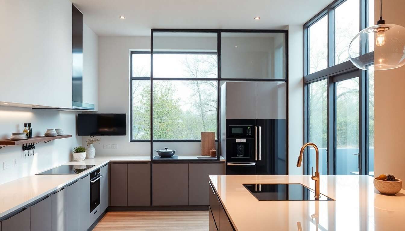 Cuisine : optimisez votre intérieur avec une verrière