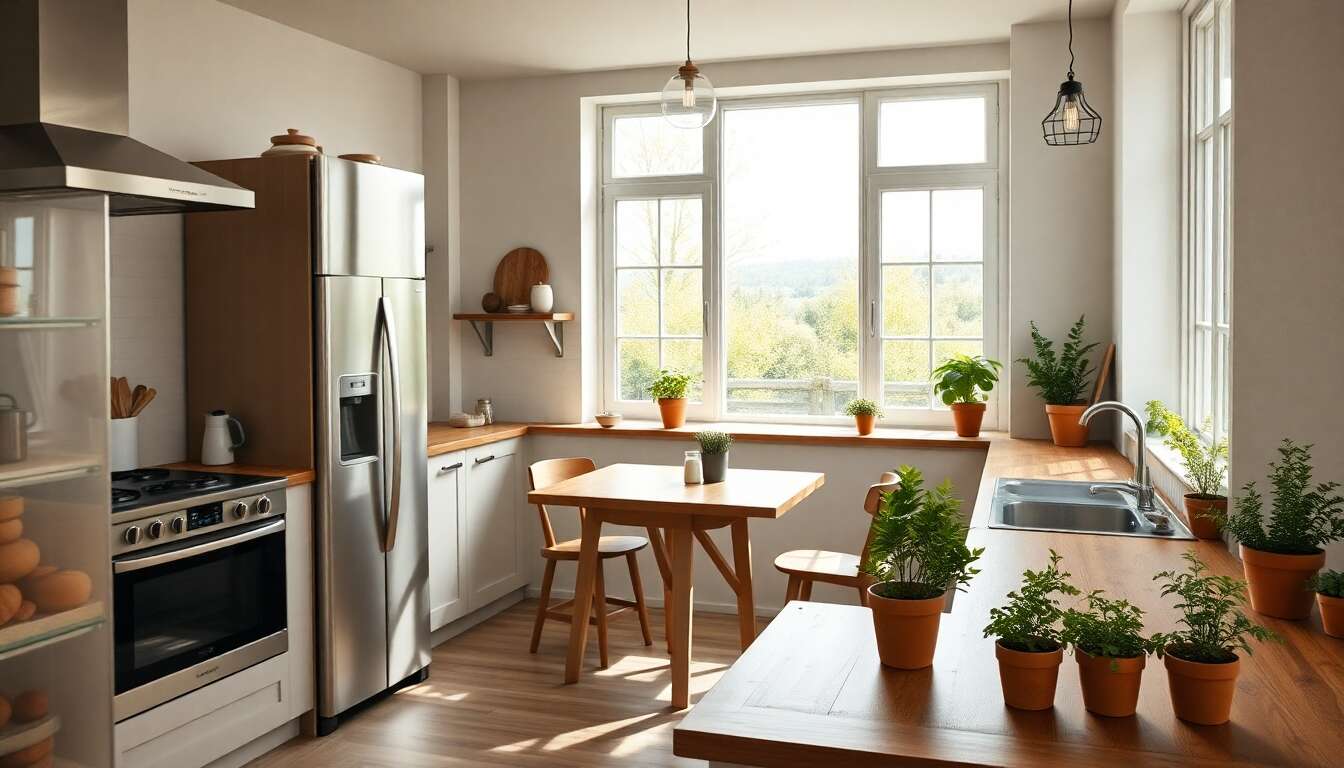 5 idées d'aménagement pour une cuisine ouverte