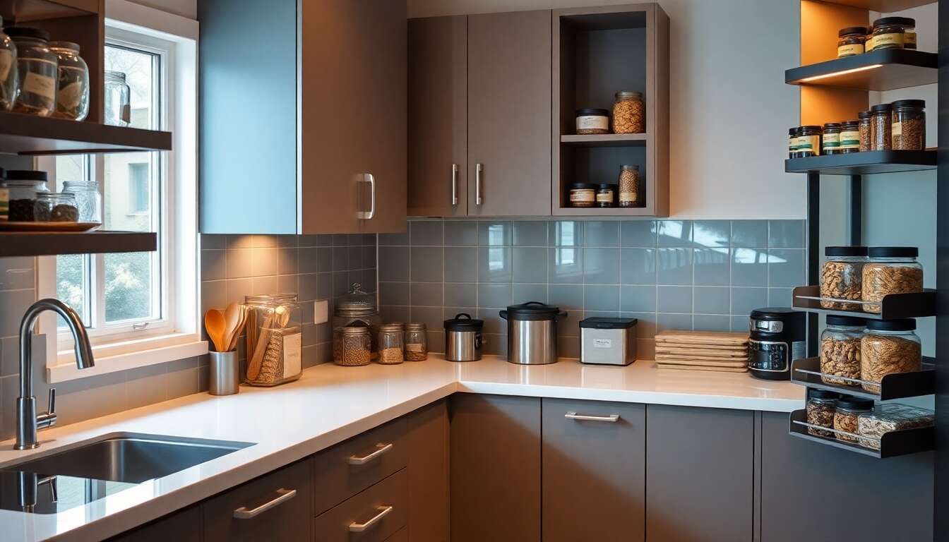 Rangements de cuisine : optimisez votre espace