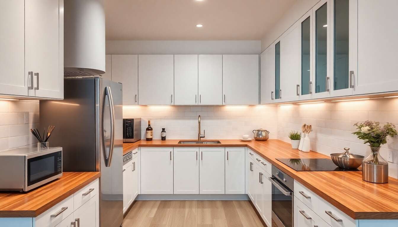 Cuisines en parallèle : optimisez votre espace culinaire