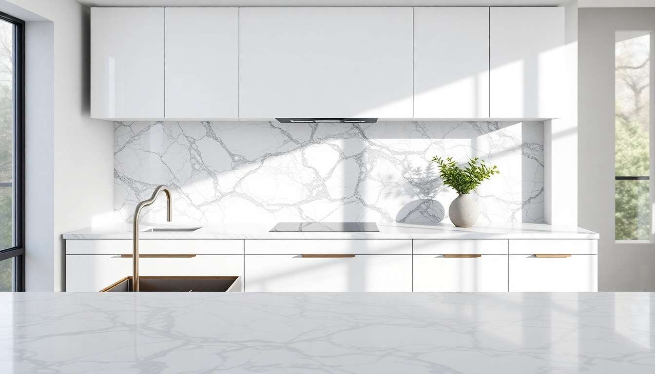 Les tendances marbre 2024 en cuisine