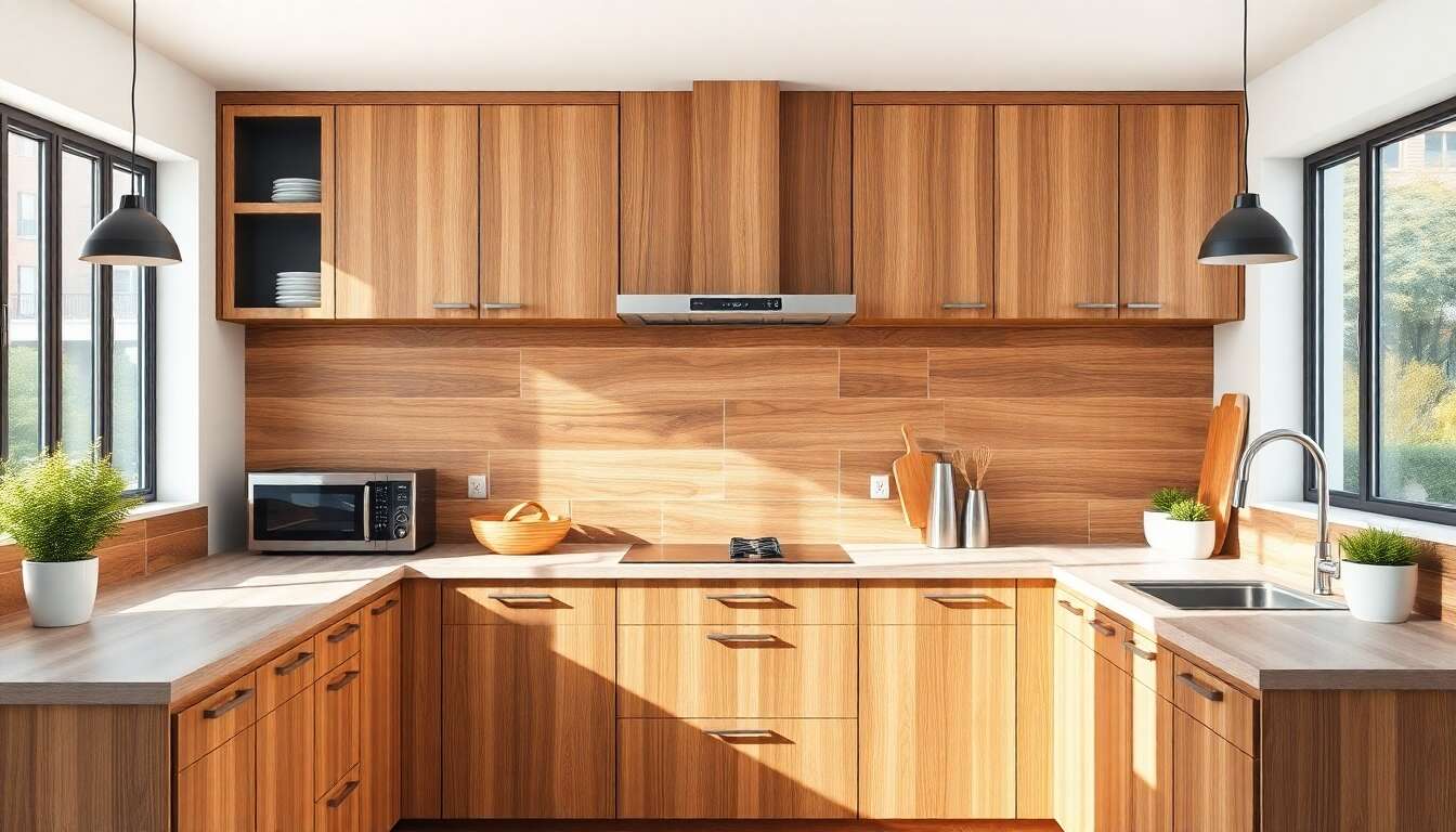 Quelle crédence choisir pour une cuisine en bois ?