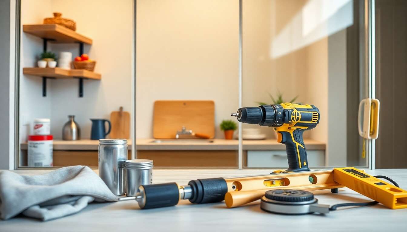 Aménager une petite cuisine avec verrière : astuces et conseils