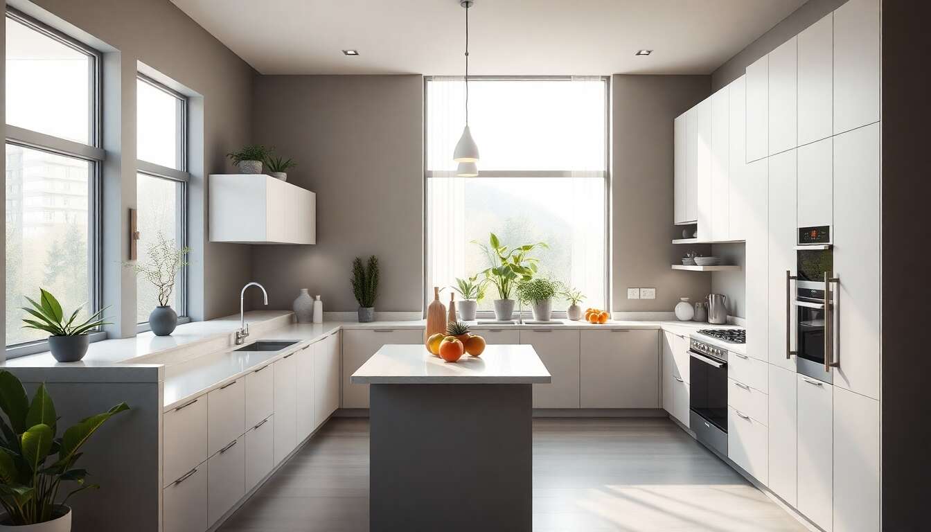 6 idées pour aménager une cuisine en L