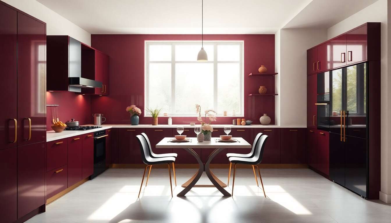 Cuisine bordeaux : osez une décoration tendance et élégante