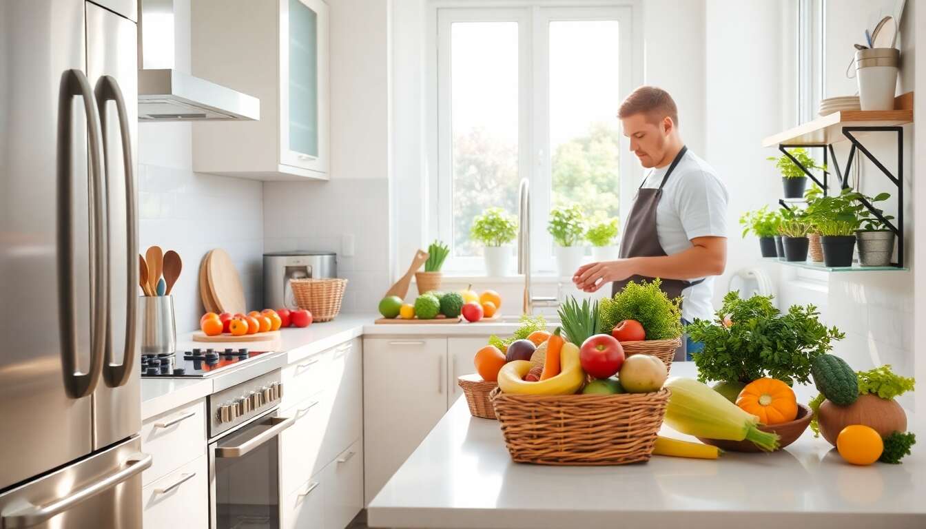 Optimiser l'organisation du plan de travail en cuisine