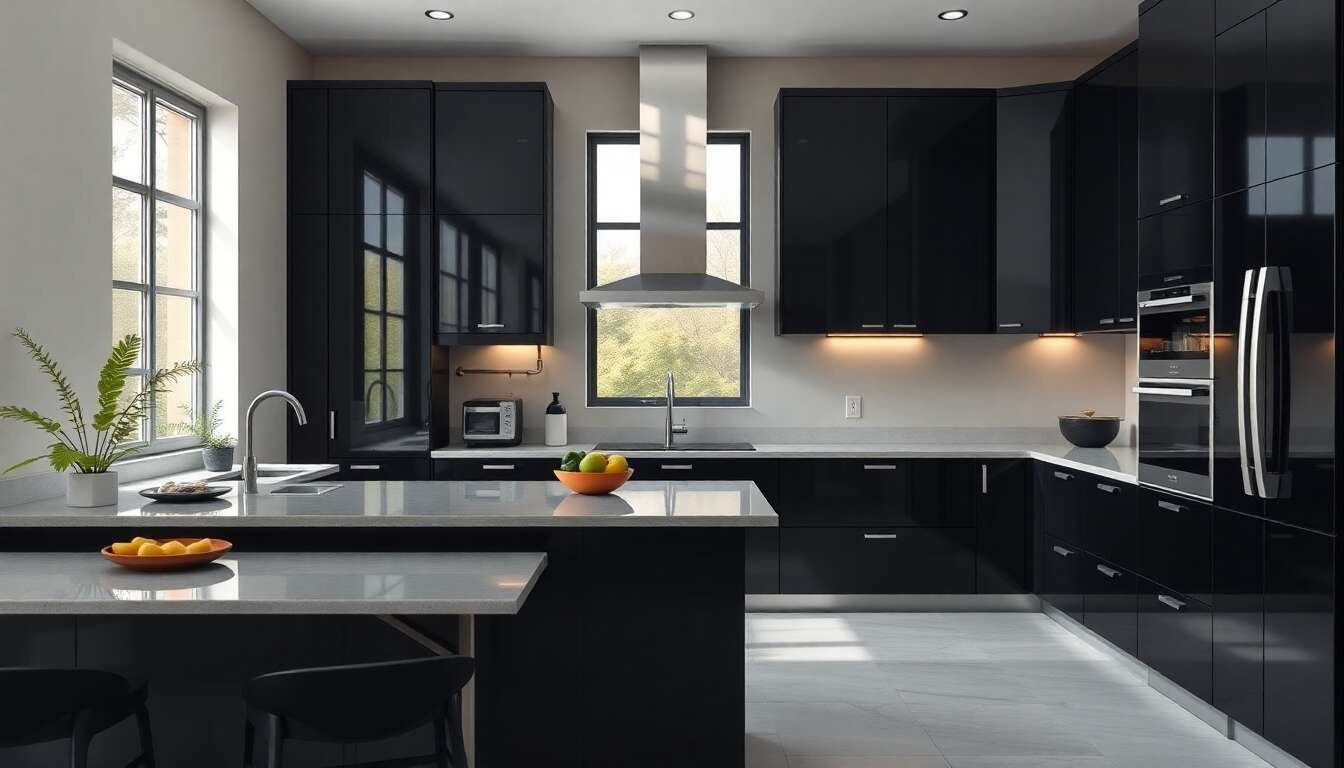 Pourquoi choisir des meubles de cuisine noirs ?