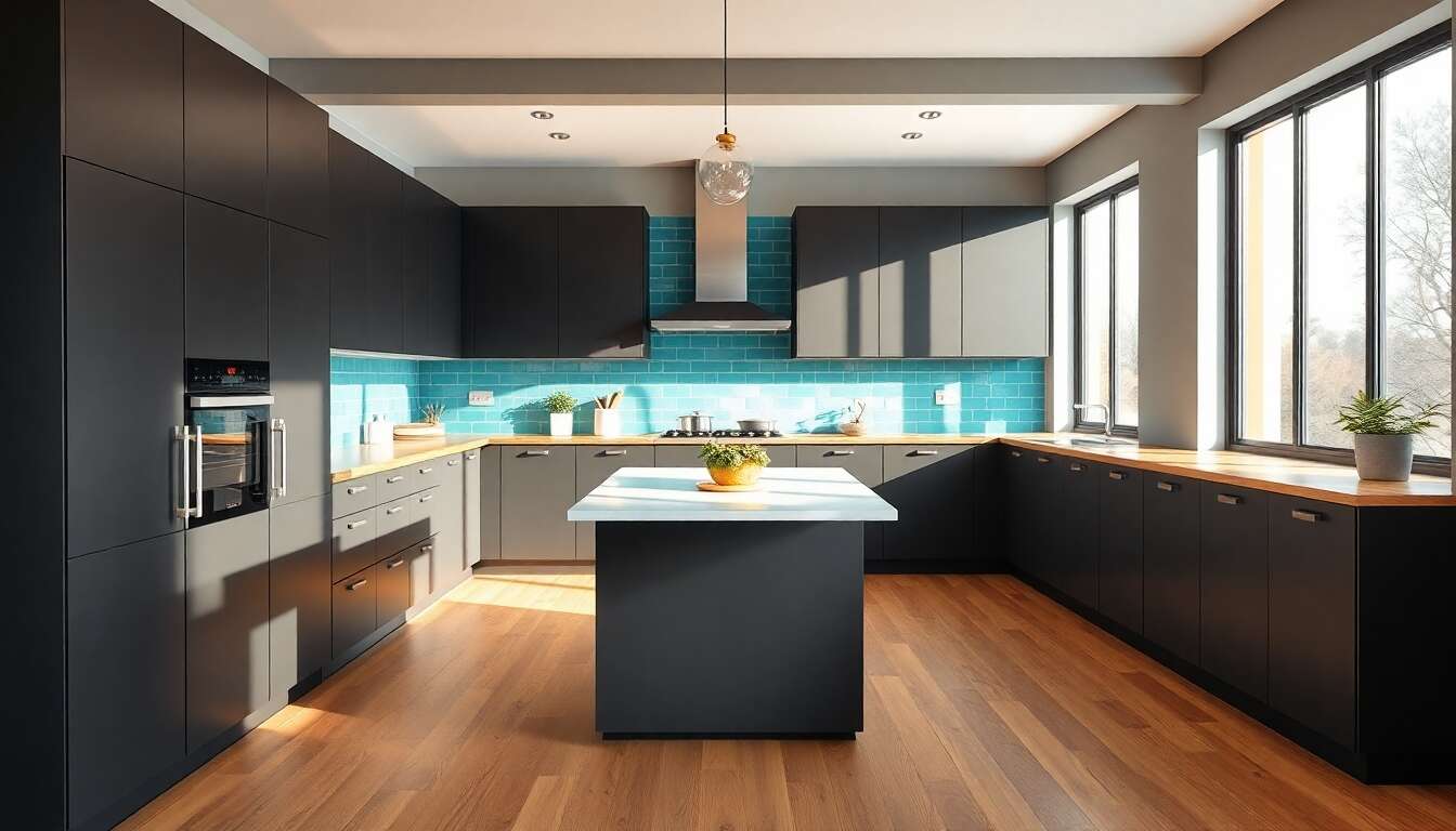 Couleurs tendance pour une cuisine moderne