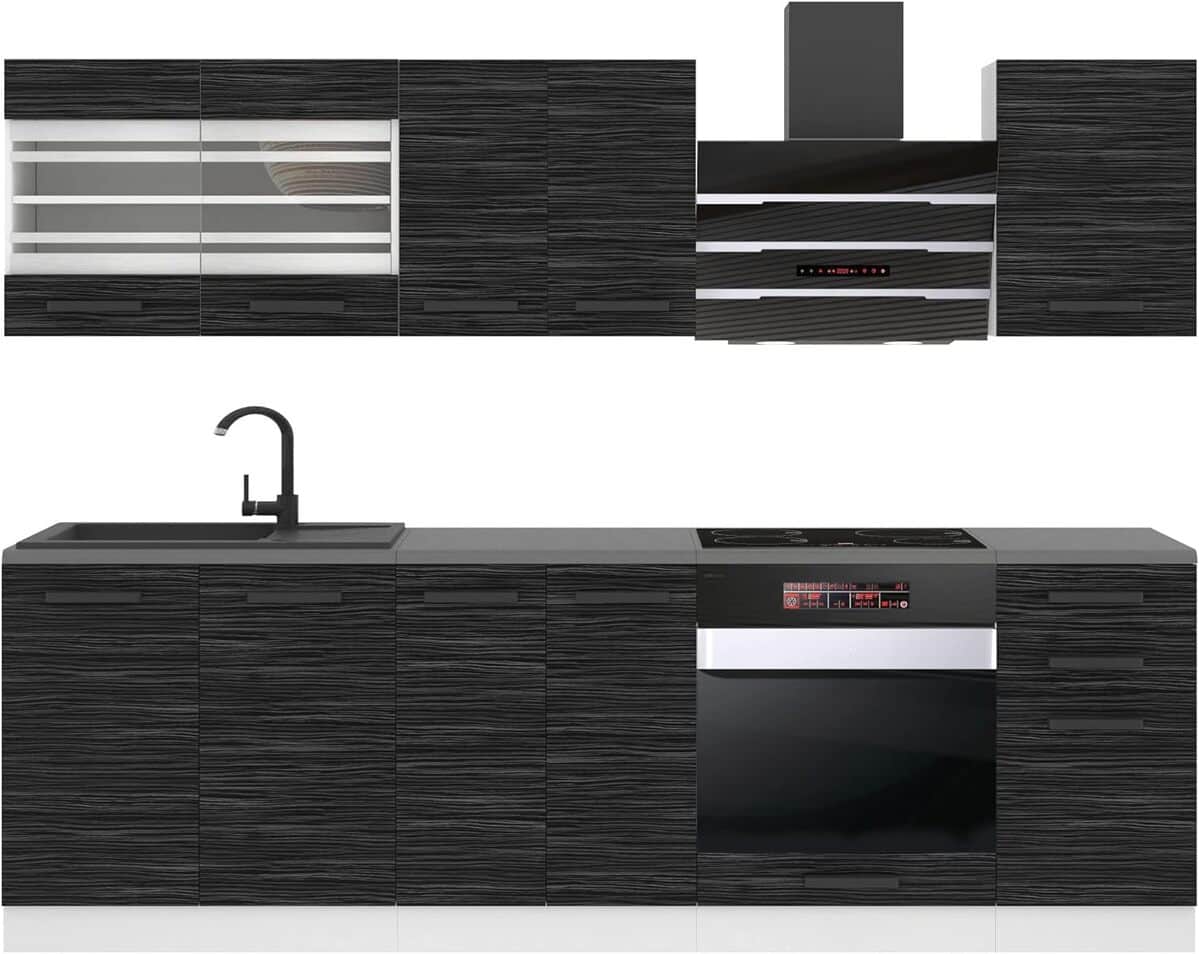 Test cuisine Belini Margaret : l'élégance ébène royal en 240 cm