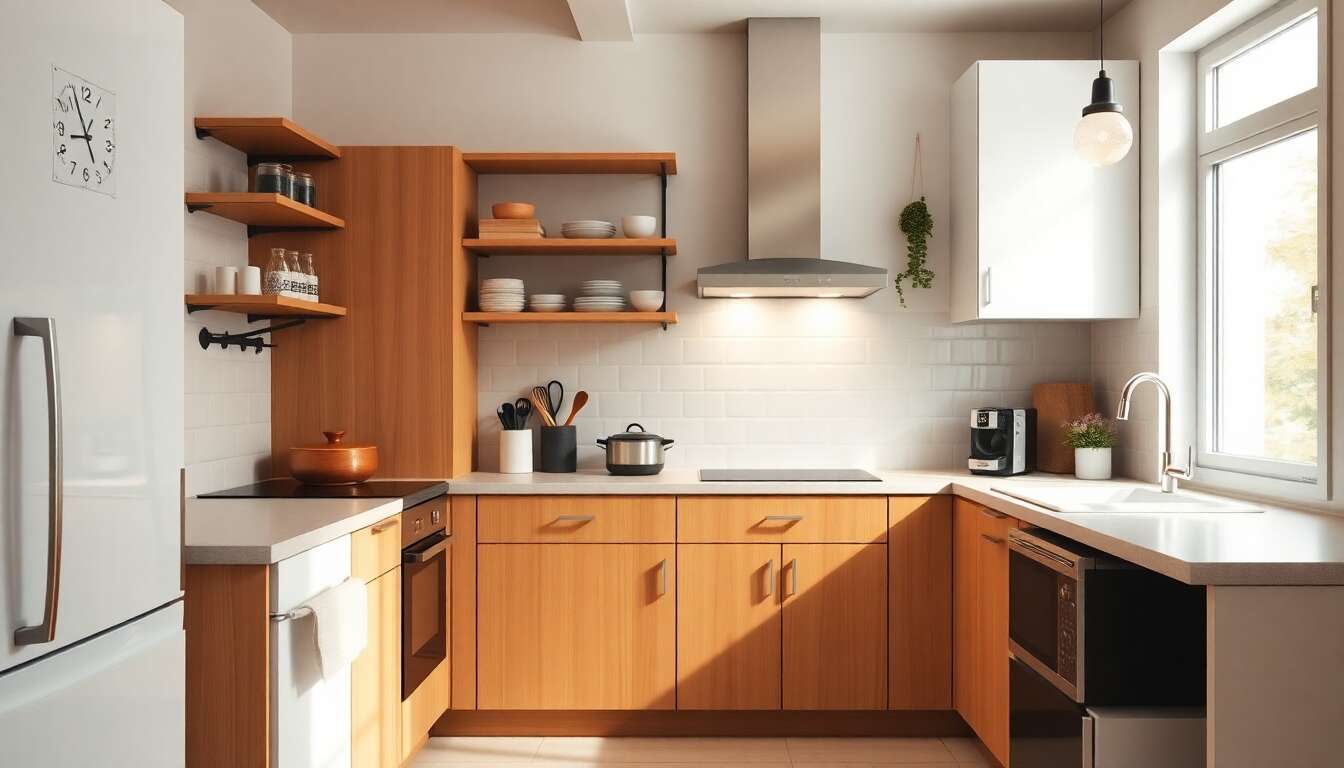 Aménager une petite cuisine fermée : astuces et idées