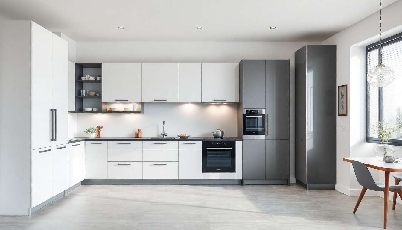 Cuisines modernes : avec ou sans poignées ?