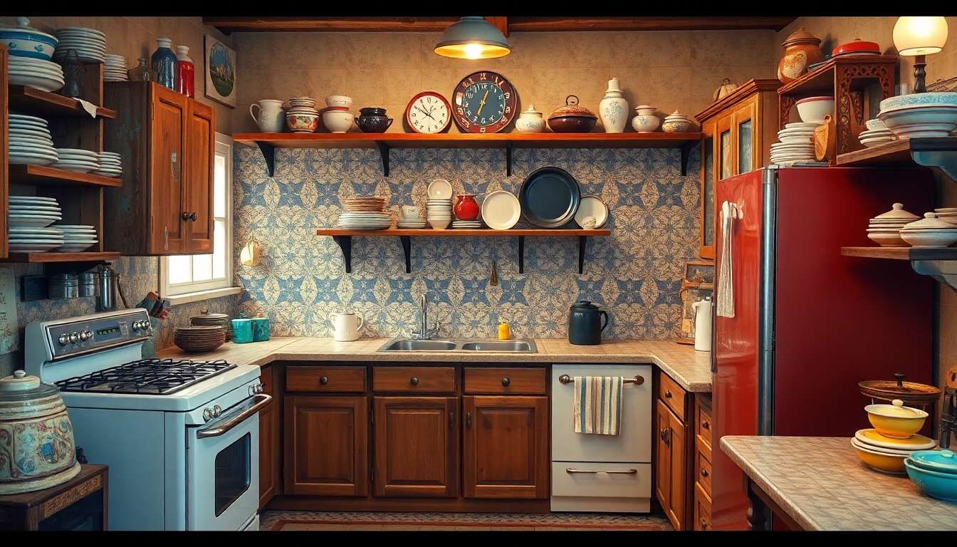 Cuisine vintage : idées et inspirations pour une déco rétro