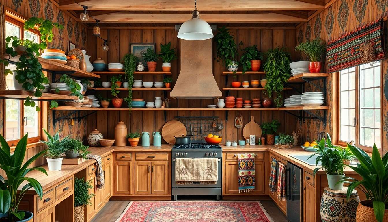 Cuisines bohèmes : inspirez votre espace culinaire