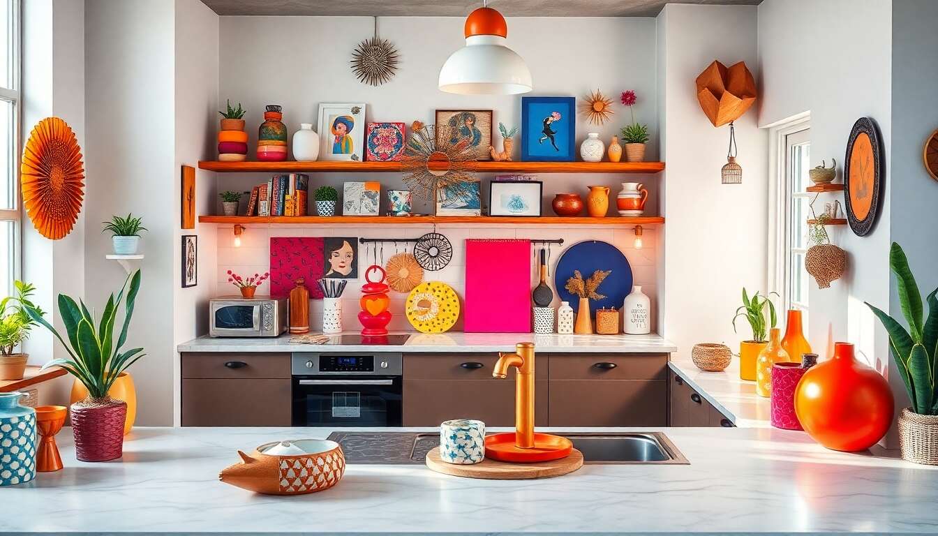 Les accessoires et objets déco du style arty