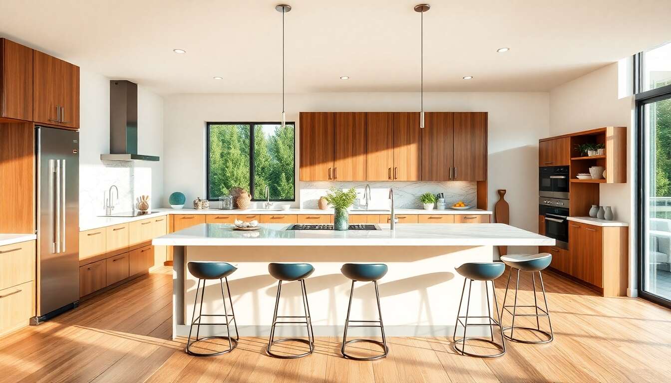 Îlot central : transformez votre cuisine en espace convivial