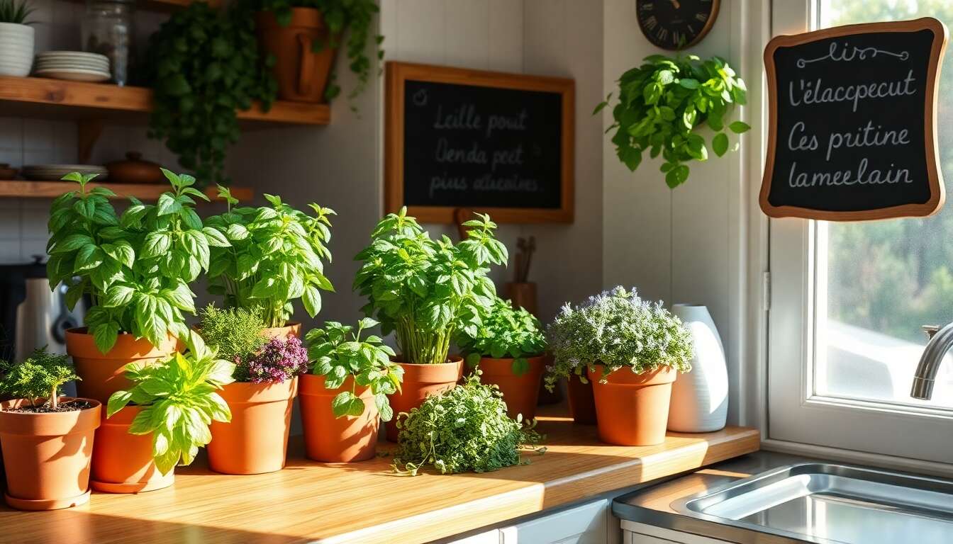 Cultiver des plantes aromatiques dans sa cuisine : conseils et astuces