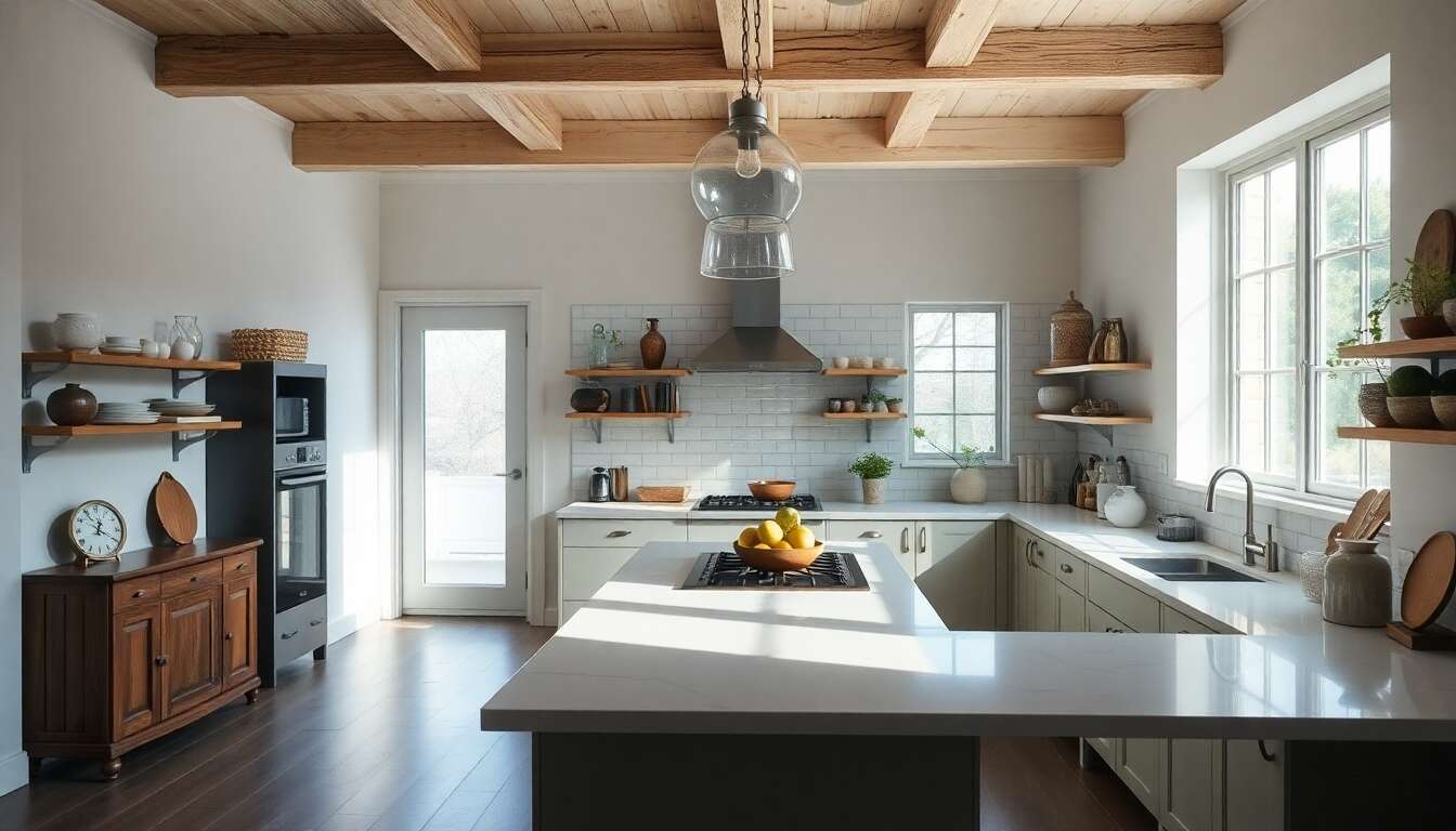 Histoire de la cuisine ouverte : évolution et tendances