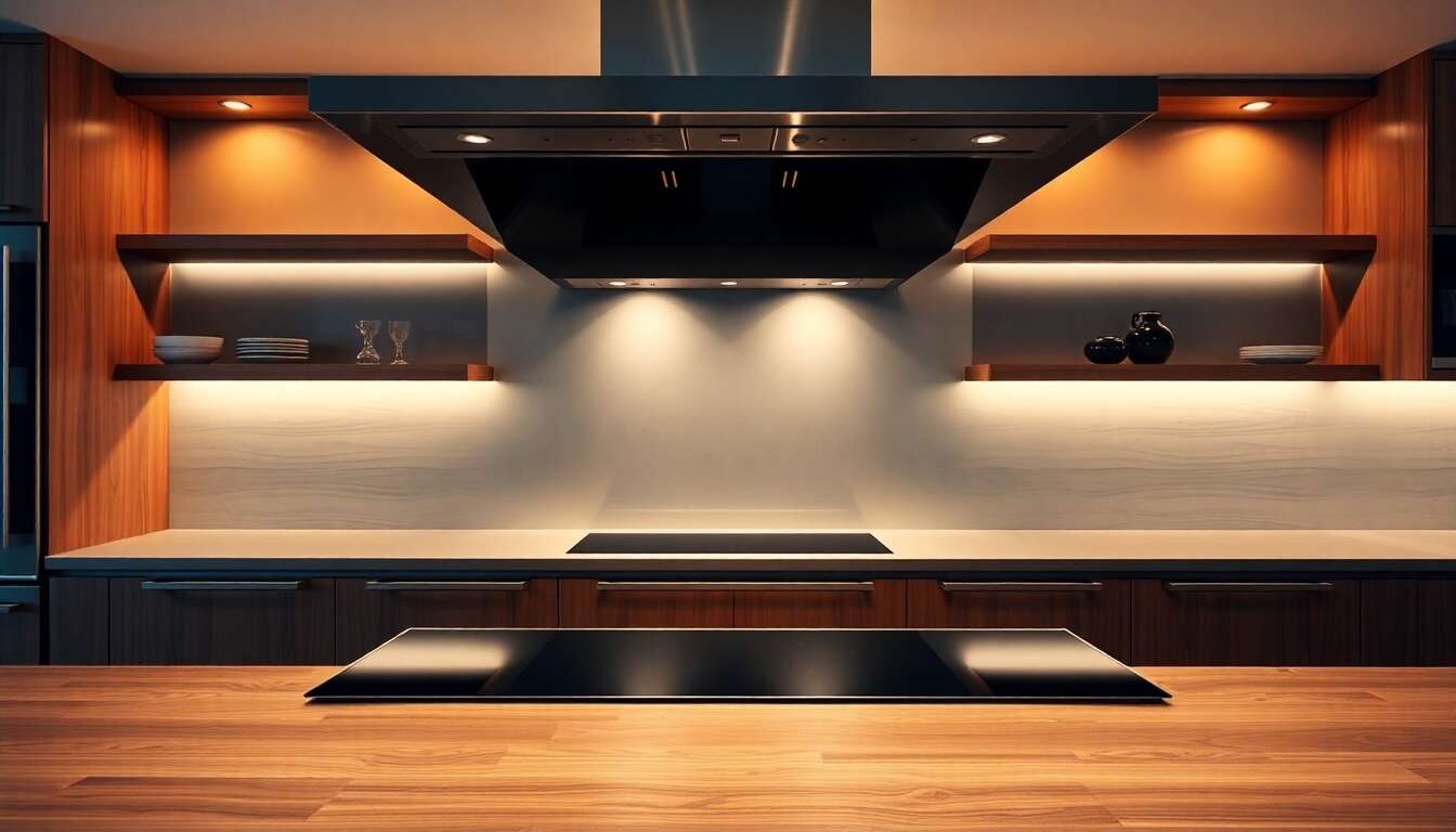 Plaque de cuisson avec hotte intégrée : avantages et innovations