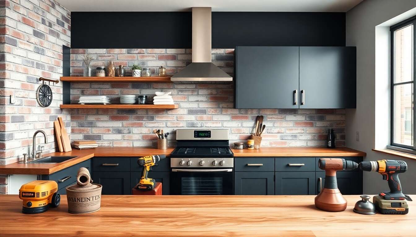 Créer un style industriel dans votre cuisine