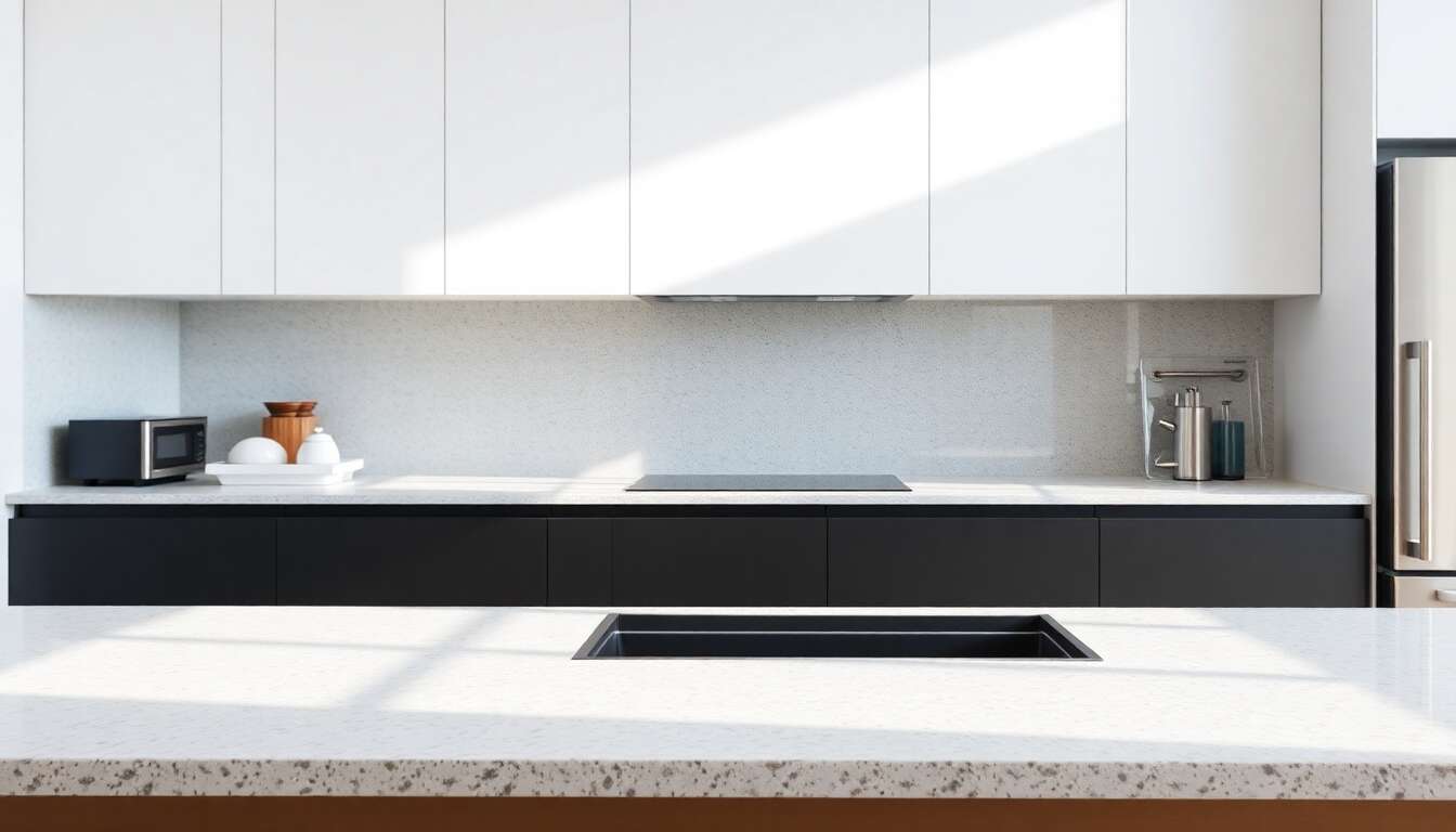 Choisir la cr&eacute;dence adapt&eacute;e au plan de travail