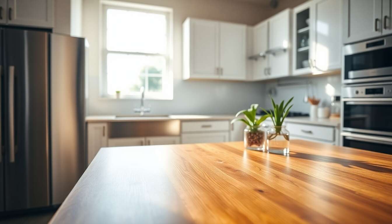 Comment entretenir votre plan de travail en bois ?
