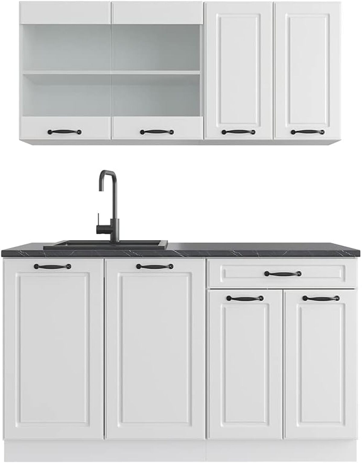 Test de la cuisine Vicco R-Line : charme et fonctionnalité en blanc