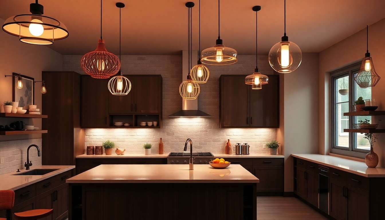 Quel luminaire choisir pour éclairer une cuisine ouverte ?