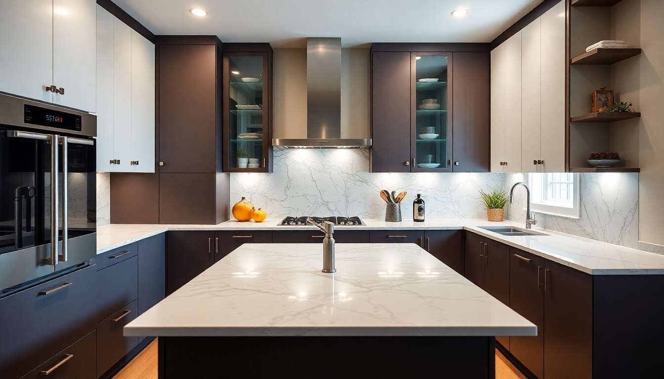 Une cuisine branchée : tendances et astuces