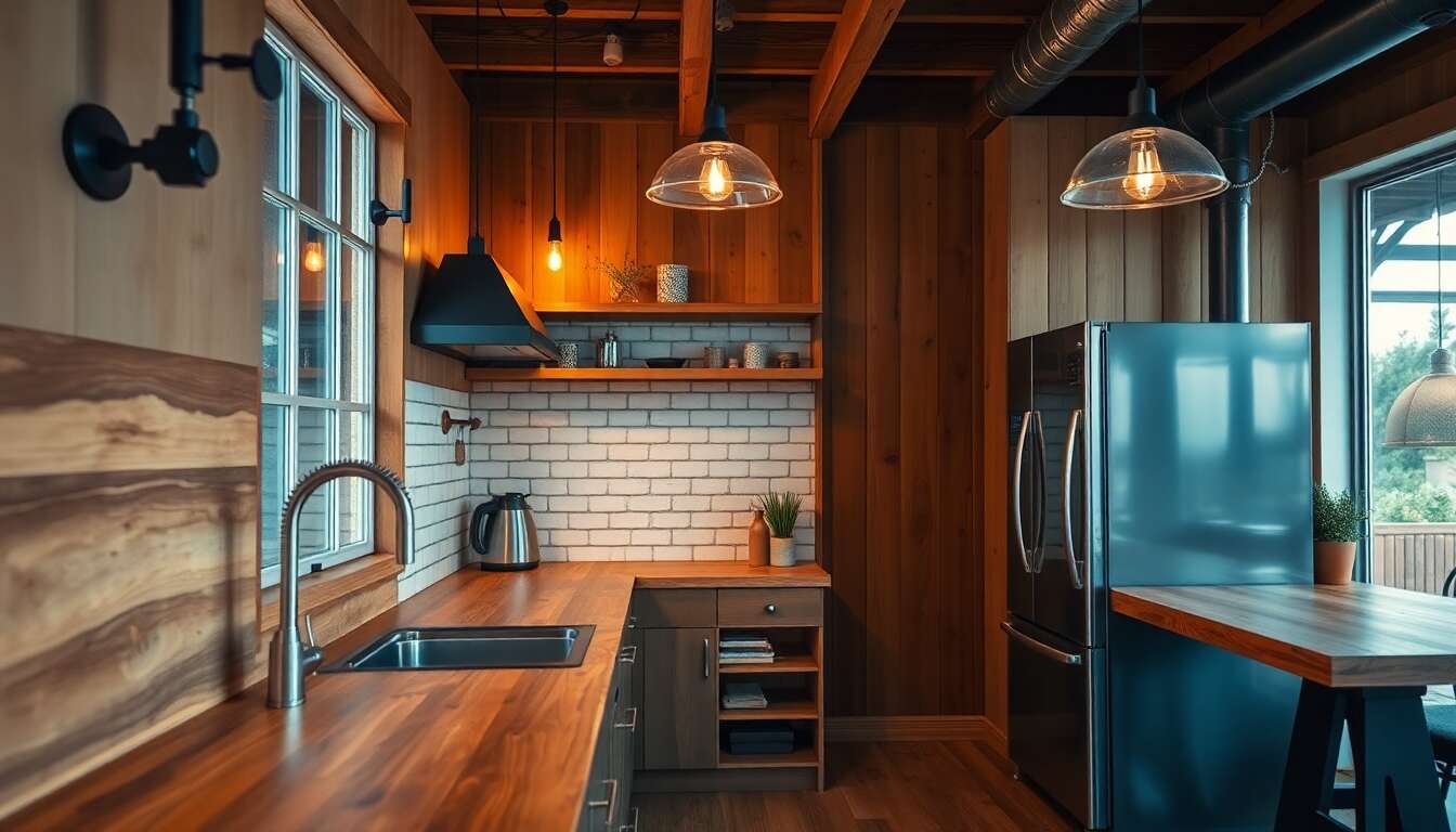 Les &eacute;clairages qui compl&egrave;tent le style industriel