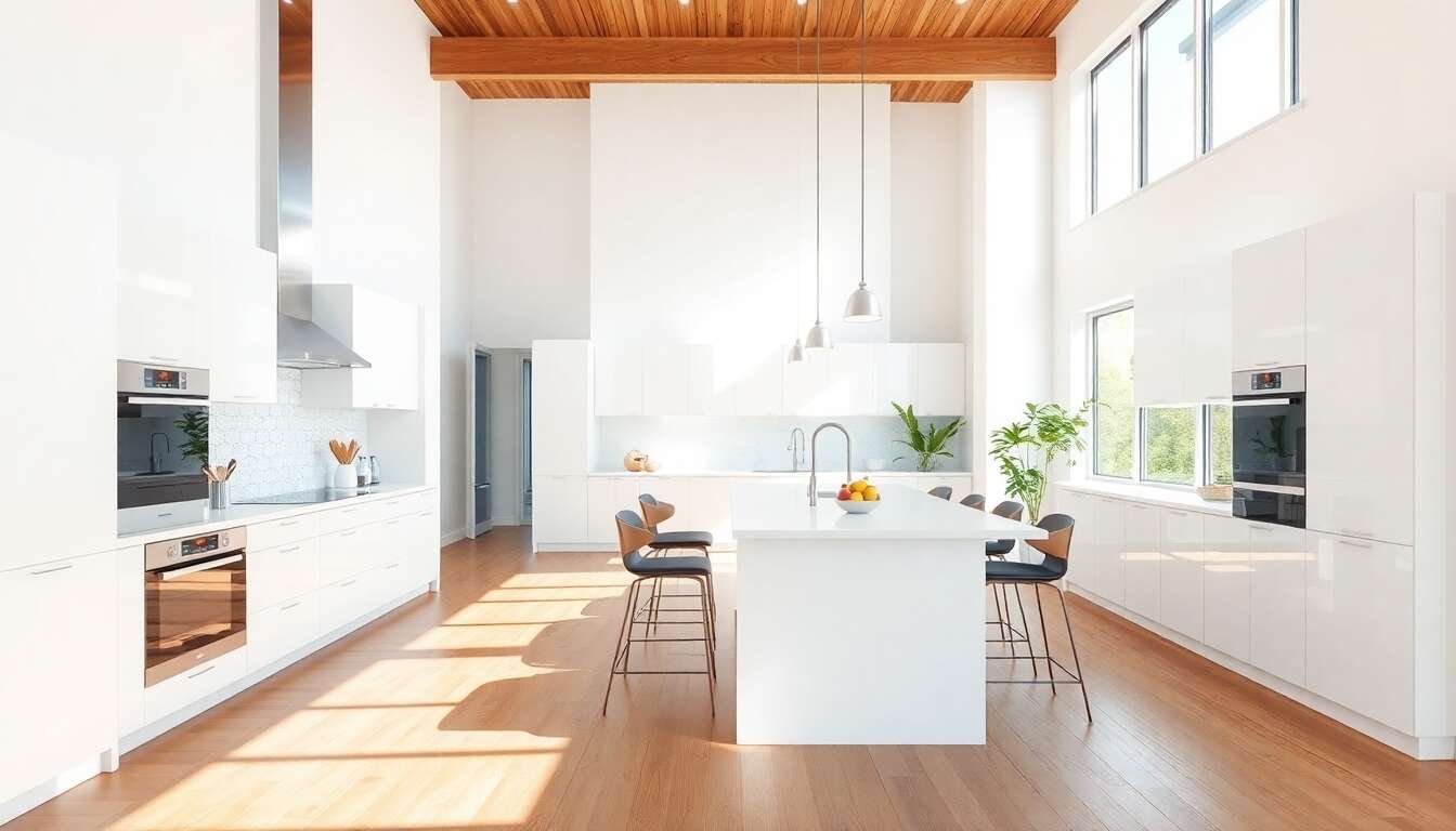 Comment structurer une cuisine ouverte : guide pratique
