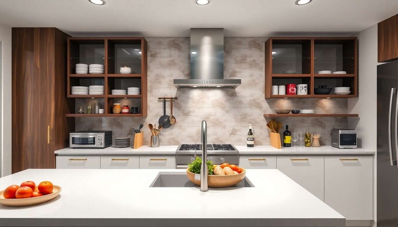 Quelle hauteur idéale pour un plan de travail de cuisine ?