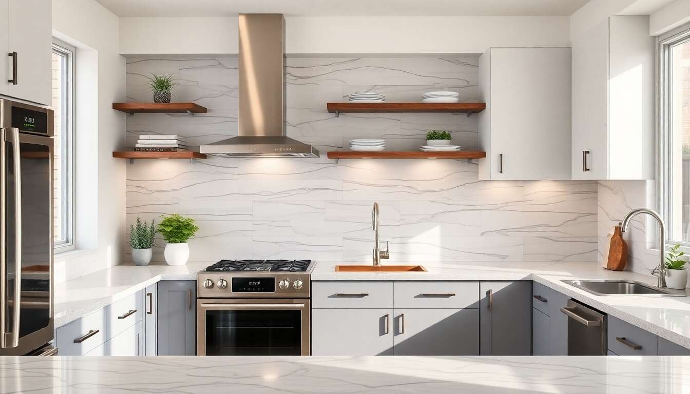 Quelle hauteur pour une crédence de cuisine ?