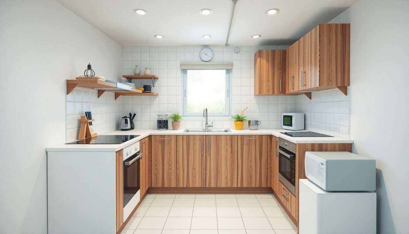 Aménager Votre Petite Cuisine en U : astuces Pratiques