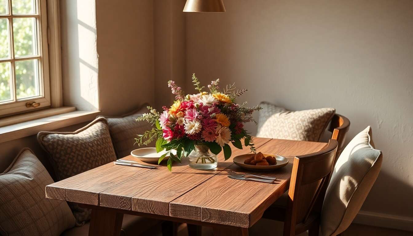 Aménager un coin repas fonctionnel et convivial