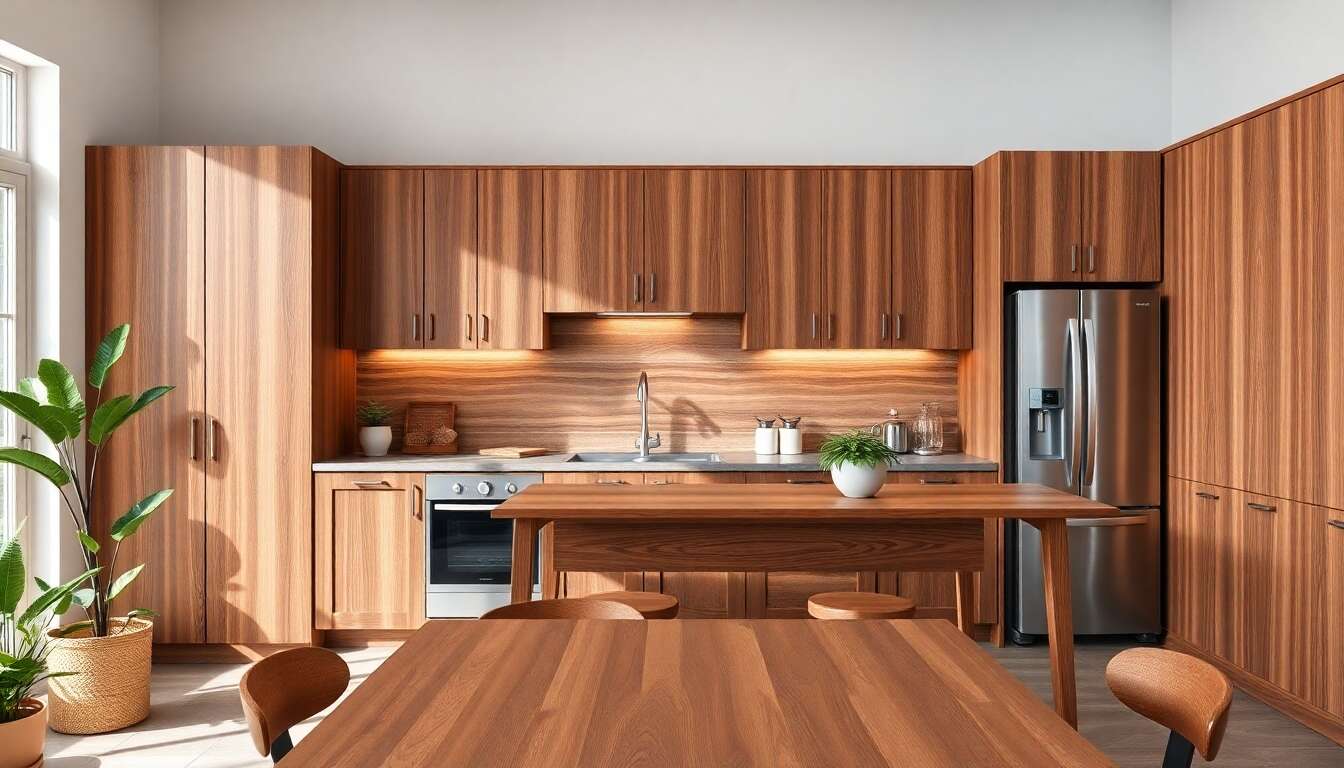Pourquoi choisir une cuisine en bois ?
