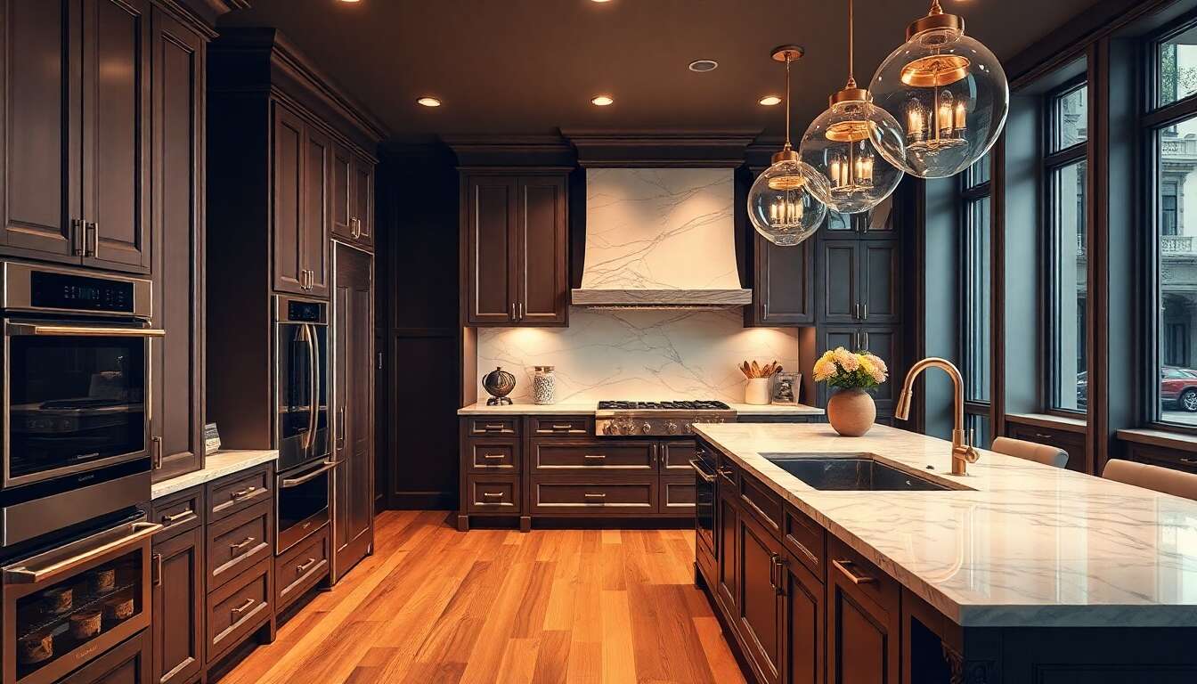 Les &eacute;l&eacute;ments cl&eacute;s d'une cuisine de luxe