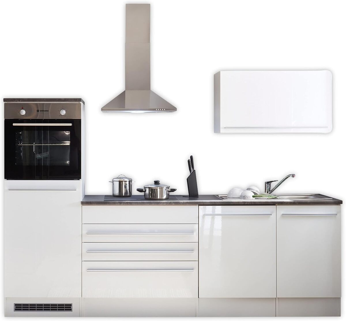 Test : cuisine moderne Stella Trading JAZZ 6, sans électroménager