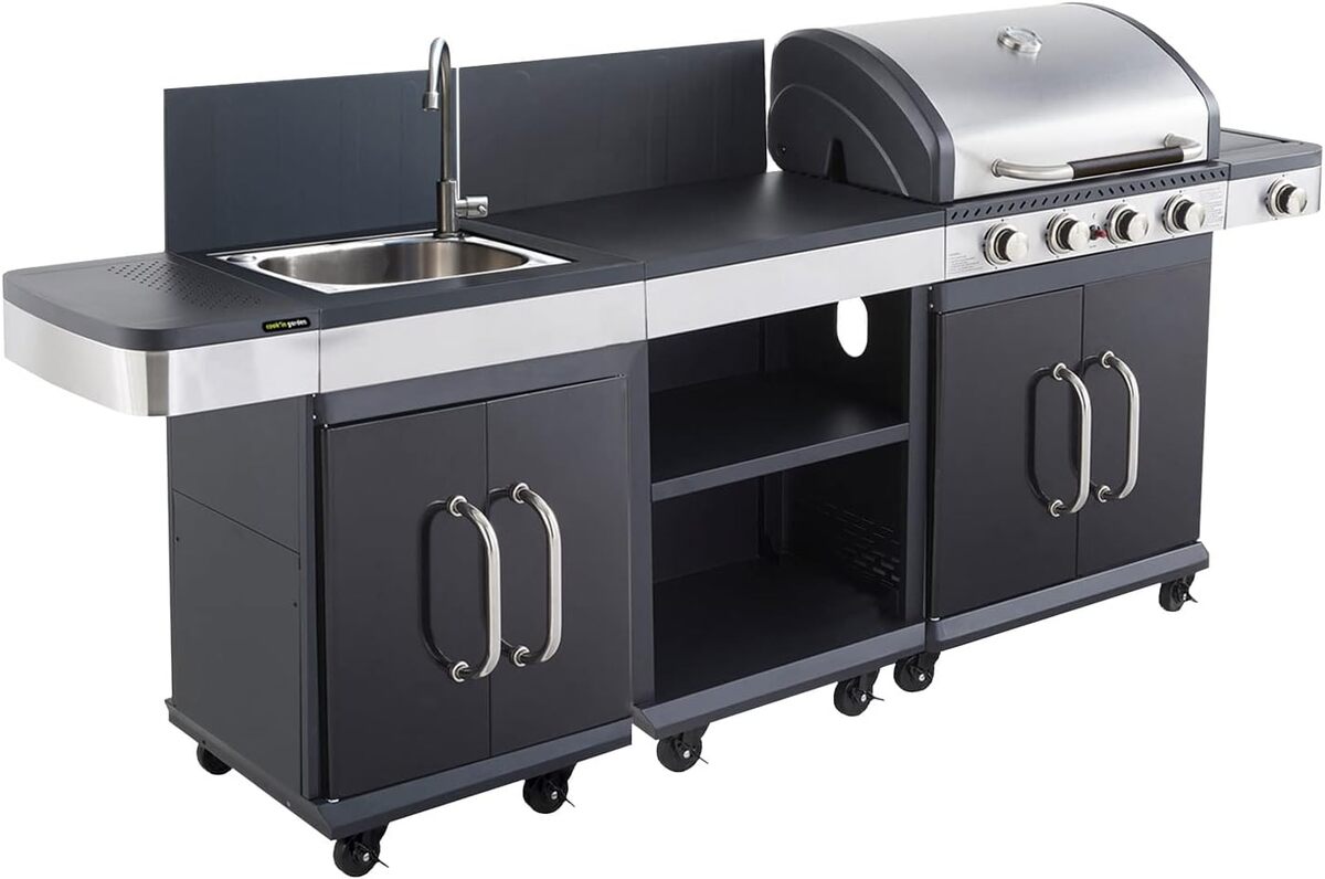 Test du Cook'in Garden FIDGI 4 : cuisine extérieure au gaz multifonction