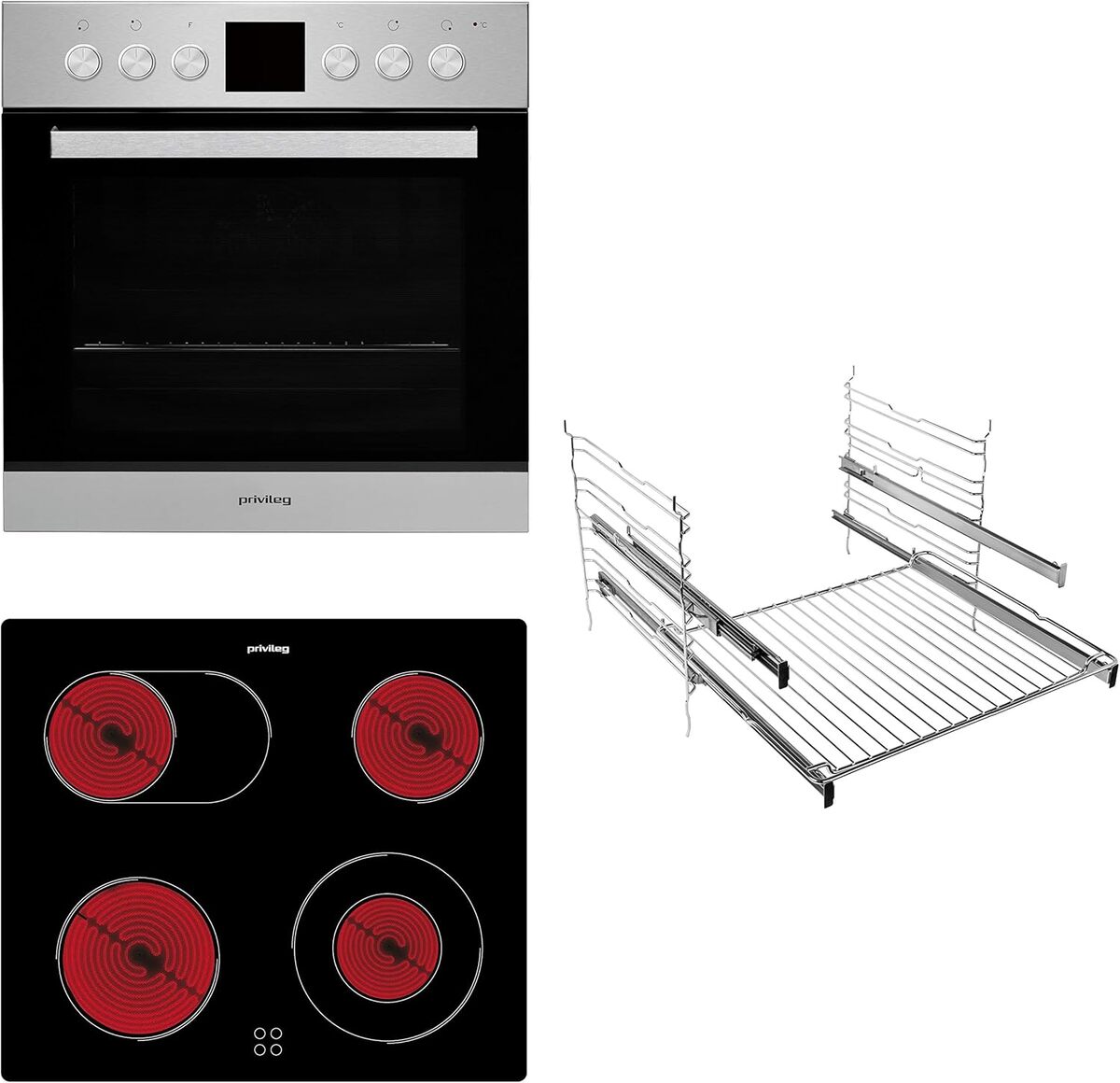 Test : cuisinière Privileg PV520 IN, performance et polyvalence