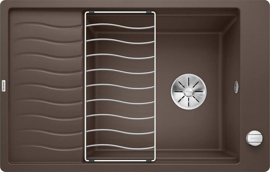 Test de l'évier Blanco Elon XL 6 S-F, café, 60 cm