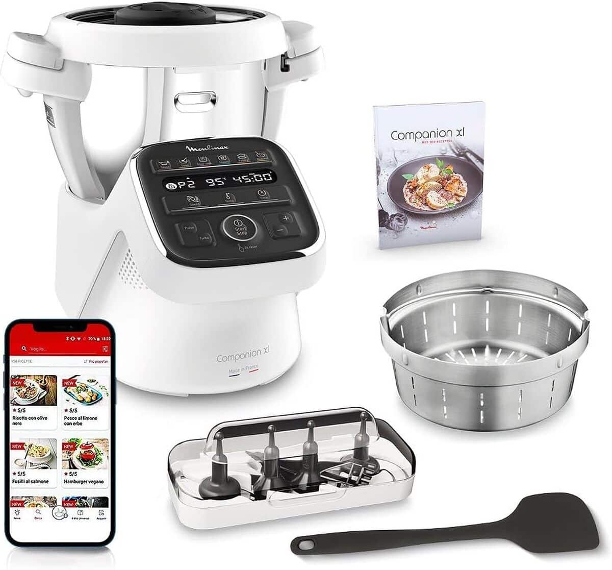 Test du robot cuiseur multifonctions YY4968FG (3L, 1550W)