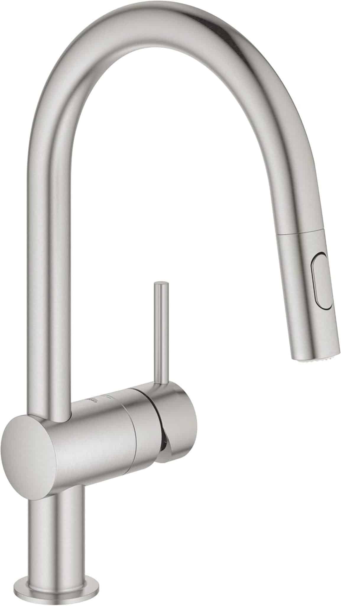 Test : robinet de cuisine Grohe Minta avec douchette extractible