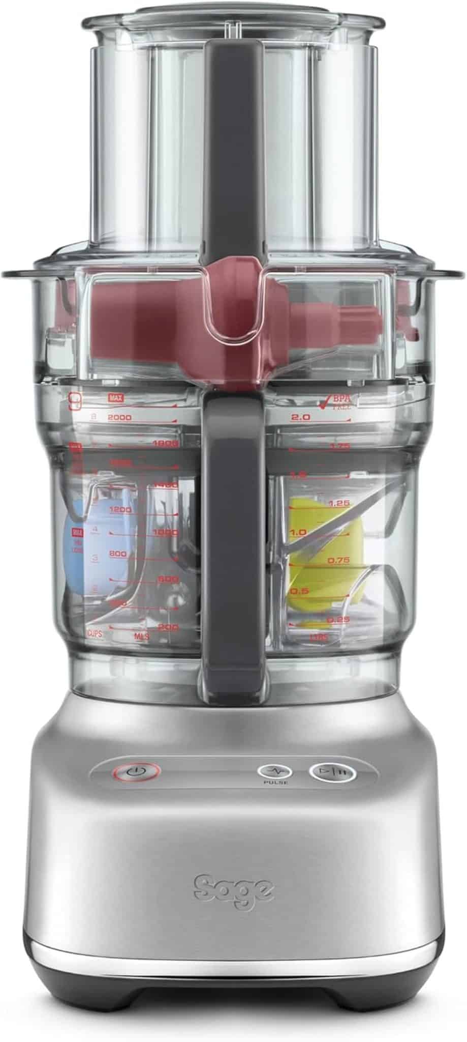 Test robot de cuisine Sage Paradice 9 acier inoxydable