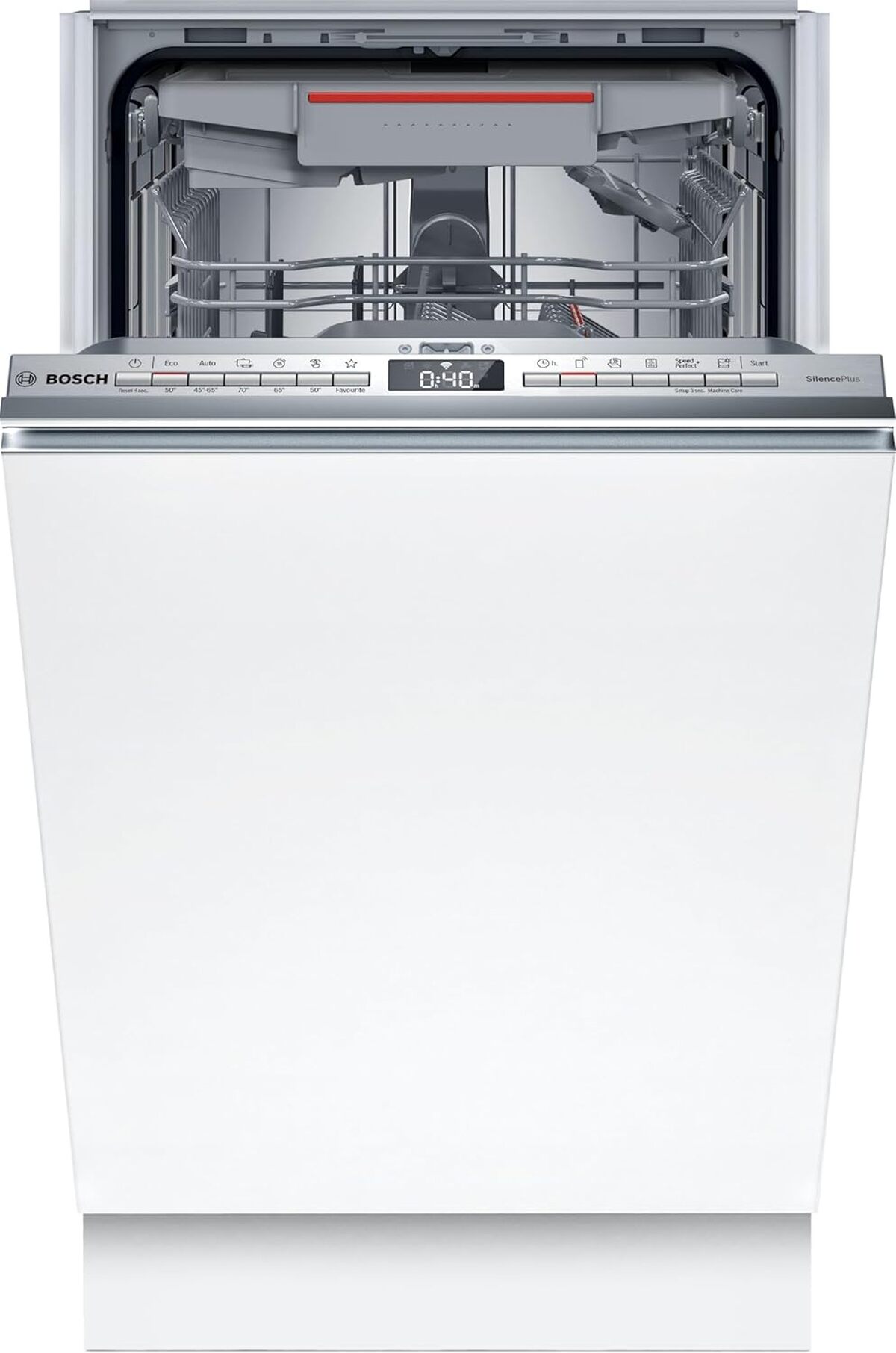 Test Bosch SPV4EMX24F : lave-vaisselle encastrable compact de la série 4