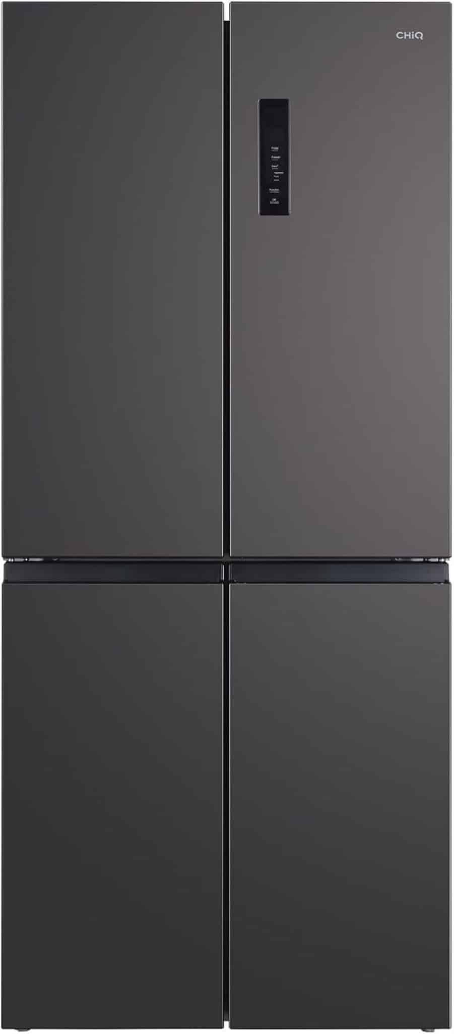 Test CHIQ CCD415NEI4E : réfrigérateur américain multiportes 415L inox foncé