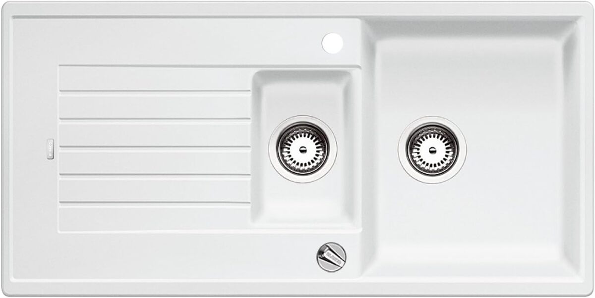 Test de l'évier Blanco Zia 6 S en Silgranit blanc
