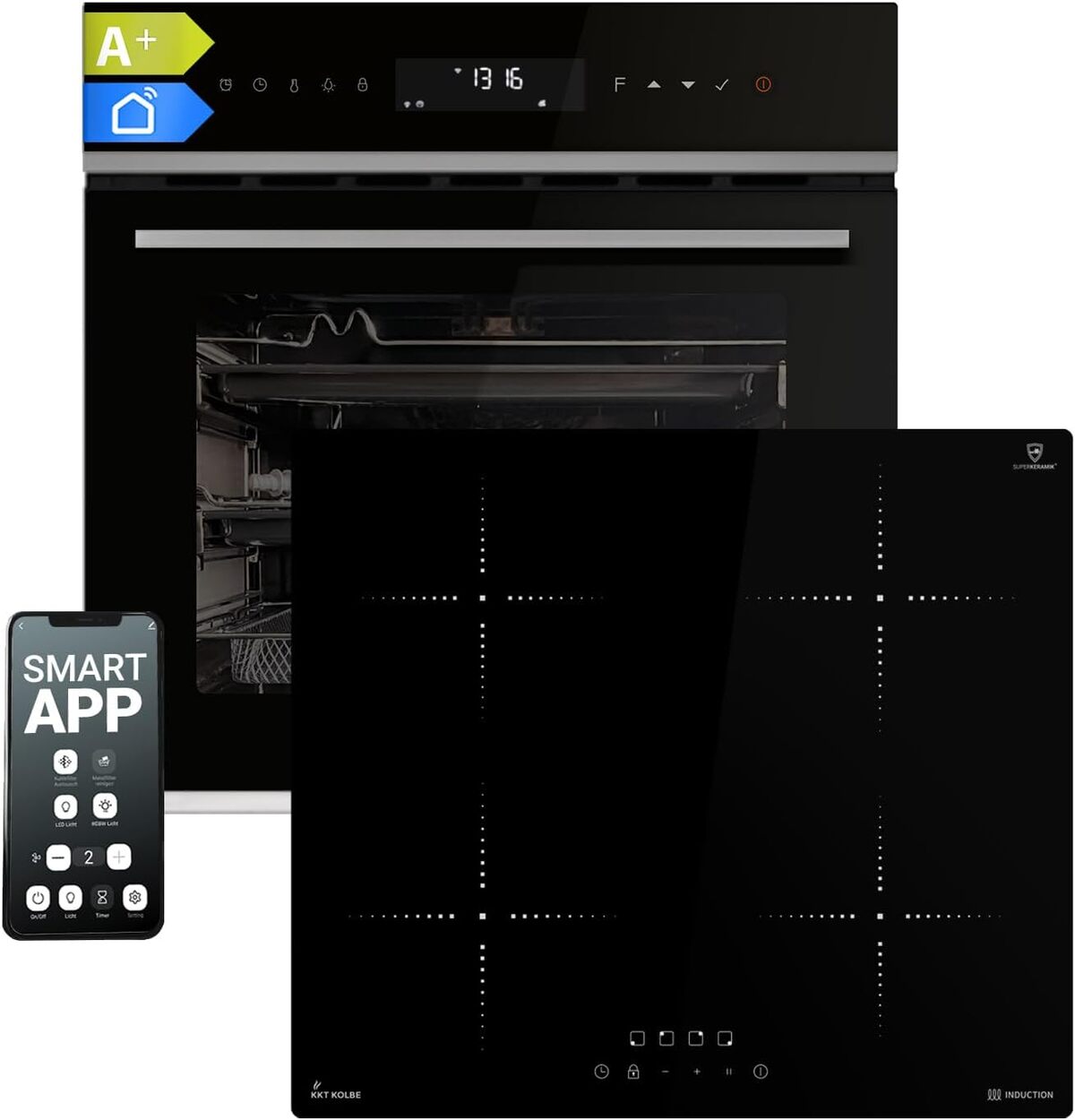 Test : kKT Kolbe EB8317HC & IH85900RL, cuisinière autonome complète