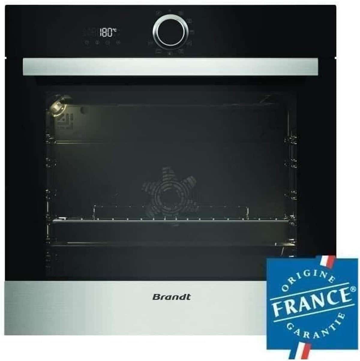 Test du four encastrable Brandt BXP5560X : multifonction et pyrolyse efficace
