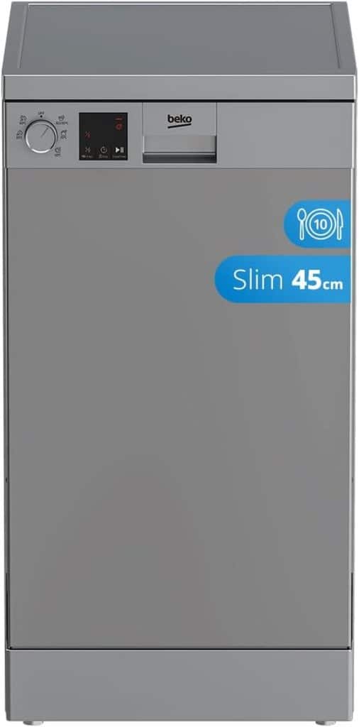 Test lave-vaisselle Beko DVS05024S : performance et design argenté