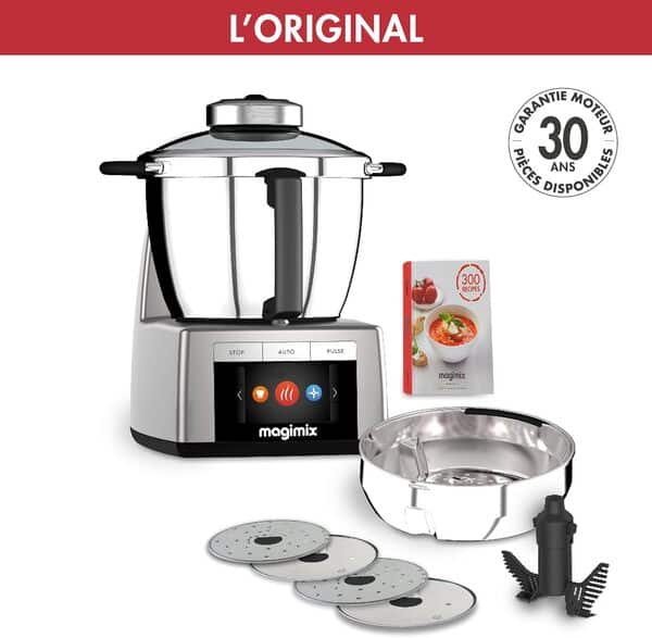 Magimix Cook Expert Robot Cuiseur Multifonction (chrome, standard)